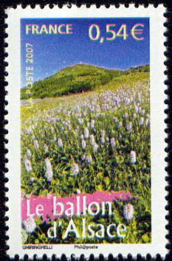 timbre N° 4022, Le ballon d'Alsace