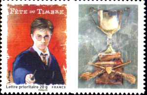 timbre N° 4024A, Harry Potter ( fête du timbres)