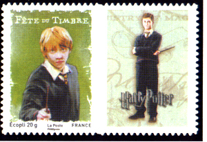 timbre N° 4025A, Ron Weasley
