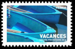 Carnet vacances - Barques bleues 