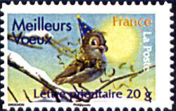 timbre N° 4121, Carnet meilleurs voeux par Christophe Drochon
