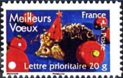 timbre N° 4123, Carnet meilleurs voeux 2008