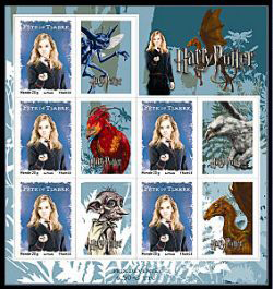 timbre N° F4026A, Hermione Granger