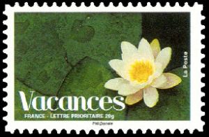 timbre N° 4192, Vacances - une fleur de lotus