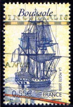 timbre N° 4254, Bateaux célèbres (La Boussole)