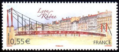 timbre N° 4171, Lyon (Rhône) capitale des Gaules