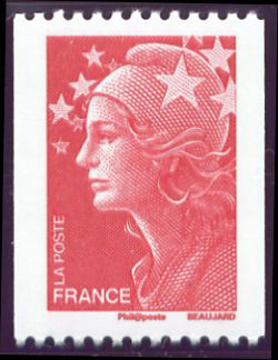timbre N° 4240, Marianne et les valeurs de l'Europe