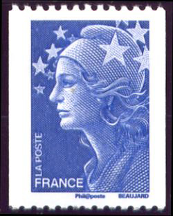 timbre N° 4241, Marianne et les valeurs de l'Europe