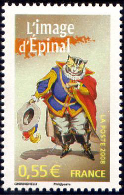 timbre N° 4261, La France à vivre (l'image d'Epinal)