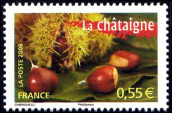 timbre N° 4265, La France à vivre (la chataigne)
