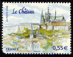 timbre N° 4304, Capitales européennes Prague (le Château)