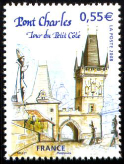timbre N° 4301, Capitales européennes Prague (le pont Charles)