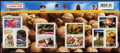 timbre N° 125, La France à vivre