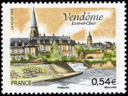 timbre N° 4143, Vendôme (Loire et Cher)