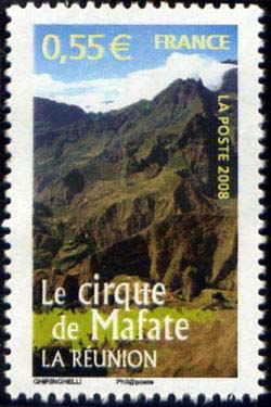 timbre N° 4170, Le cirque de Mafate à la Réunion