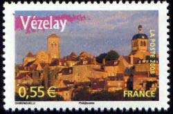 timbre N° 4164, Vézelay