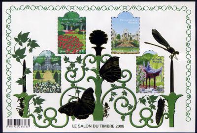 timbre N° 120, Jardins Dorés
