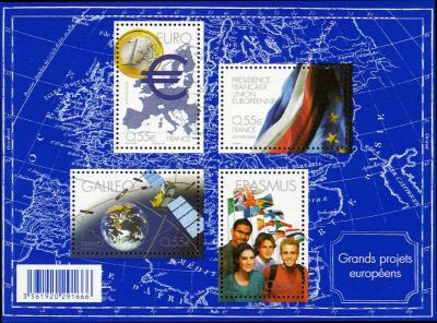 timbre N° 123, Grands projets européens