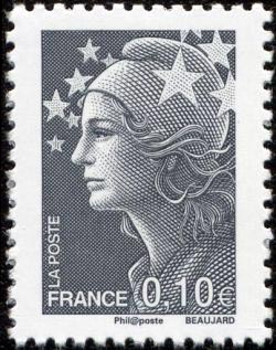 timbre N° 4228, Marianne et les valeurs de l'Europe