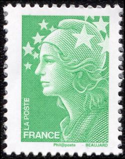 timbre N° 4229, Marianne et les valeurs de l'Europe