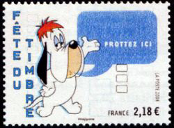 timbre N° 4152, Droopy