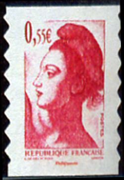 timbre N° 4294, La Liberté de Gandon