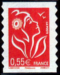 timbre N° 4297, Marianne et l'environnement de Lamouche