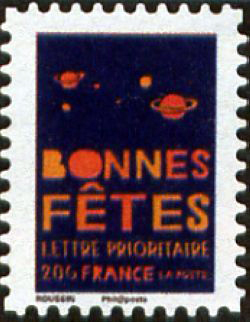 timbre N° 4308, Bonnes fêtes