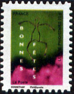 timbre N° 4310, Bonnes fêtes