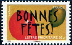 timbre N° 4317, Bonnes fêtes