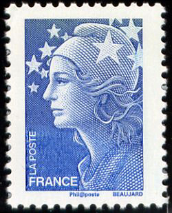 timbre N° 4414, Marianne et l'Europe