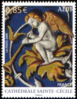 timbre N° 4336, Cathédrale Sainte-Cécile (Albi)