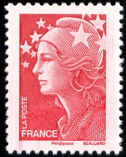 timbre N° 4413, Marianne et l'Europe