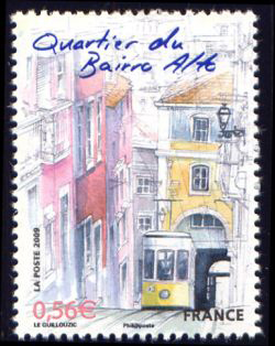  Capitales européennes ( Lisbonne Portugal ) <br>Quartier du Bairro Alto