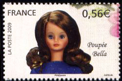 timbre N° 4397, Poupée de collection