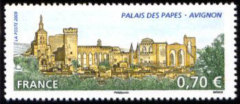 timbre N° 4348, Palais des papes à Avignon
