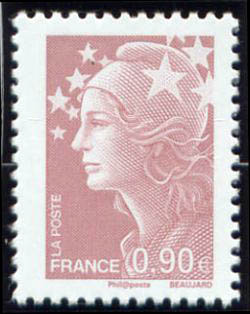 timbre N° 4343, Marianne et l'Europe