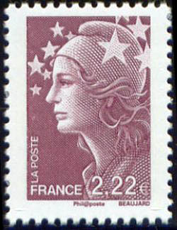 timbre N° 4346, Marianne et l'Europe