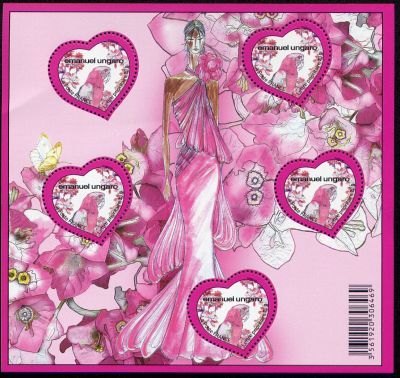 timbre N° 127, Coeur 2009 Emanuel Ungaro