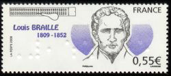 timbre N° 4324, Lueur d'espoir (Louis Braille 1809-1852)