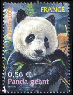 timbre N° 4372, Animaux disparus ou menacés