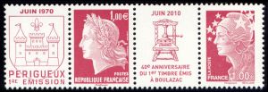 timbre N° 4459-4460, Marianne de Cheffer et Marianne de Beaujard