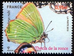 timbre N° 4501, Papillons : Thécia de la ronce