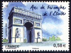  Capitales européennes Paris (Arc de triomphe de l'étoile) 