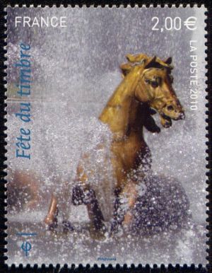 timbre N° 4440, Fête du timbre, Bassin d'Apollon- Jardins de Versailles