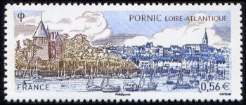 timbre N° 4454, Pornic Loire Atlantique