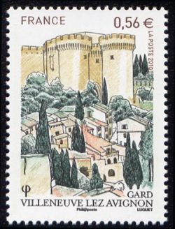 timbre N° 4442, Villeneuve-lez-Avignon