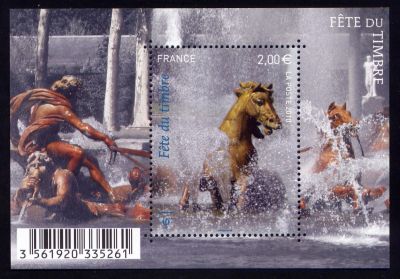 timbre N° F4440, Fête du timbre, Bassin d'Apollon- Jardins de Versailles