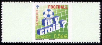 timbre Réponse payée recto, Football : Tu y crois ?