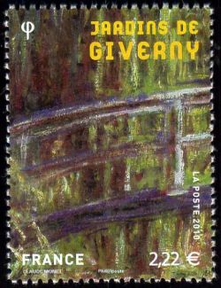 timbre N° 4479, Jardins de France - Jardins de Giverny Claude Monet